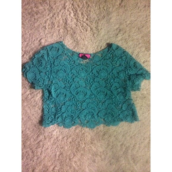 Lace crop top