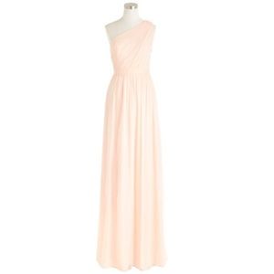 Jcrew bridesmaids dress. Soft peach. Size 0