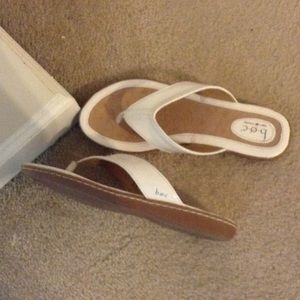 White Born Concept Flip Flops-Reduced