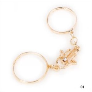Personalized Women Gold Bergamot Tassels Rings