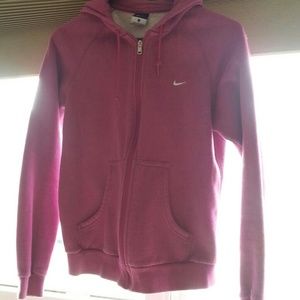 Nike Pink Zip Hoodie