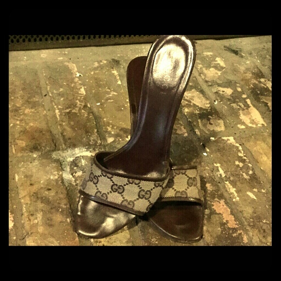 Authentic Gucci Sandal Heels