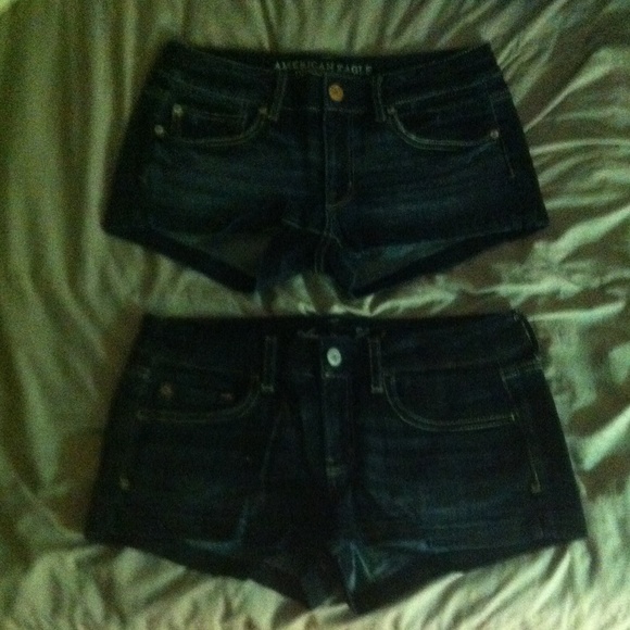 Lot 4 American Eagle Shortie Shorts