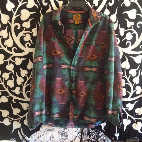 Vintage western flannel