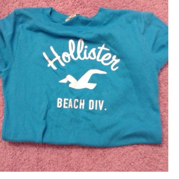 Blue Hollister Tee - Picture 1 of 1