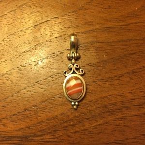 Sterling & stone pendant