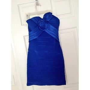 Short Royal blue semi formal / homecoming dress!