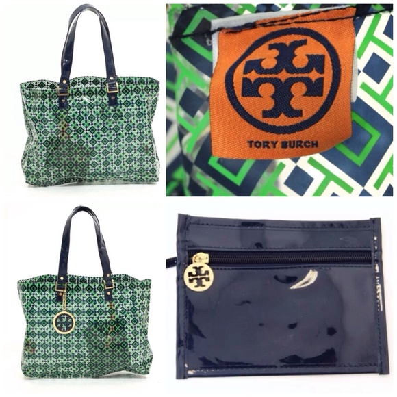 RARE!!! Tory Burch Vinyl Jane Tote
