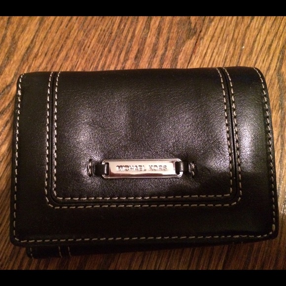 AUTHENTIC Michael Kors Black Leather Wallet