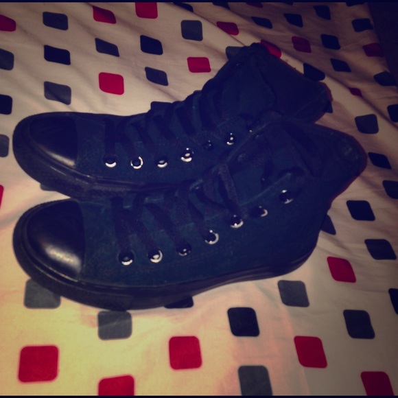 Black Converse High Tops