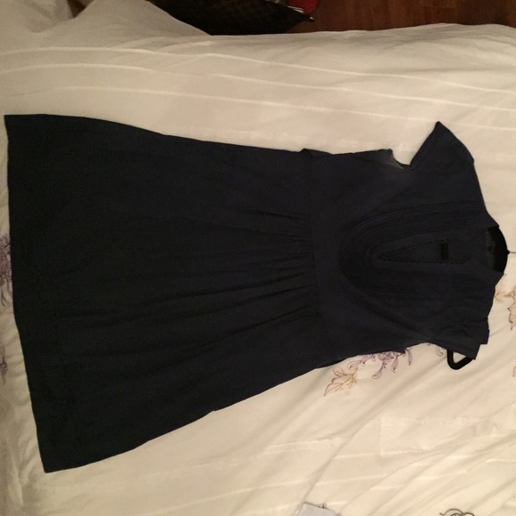 Bcbg maxazria navy dress - Picture 1 of 1