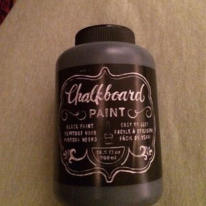 Chalkboard paint