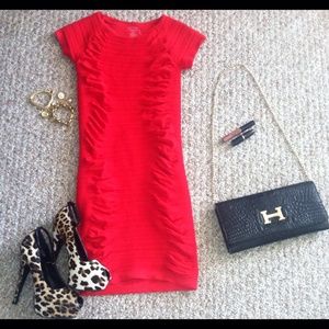Ravishing Red Backless Dress