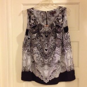 Stylish and feminine sleeveless top