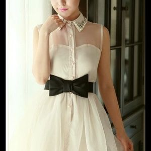 bow belts for dresses