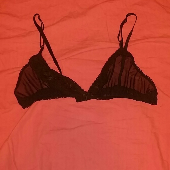 Black bralette