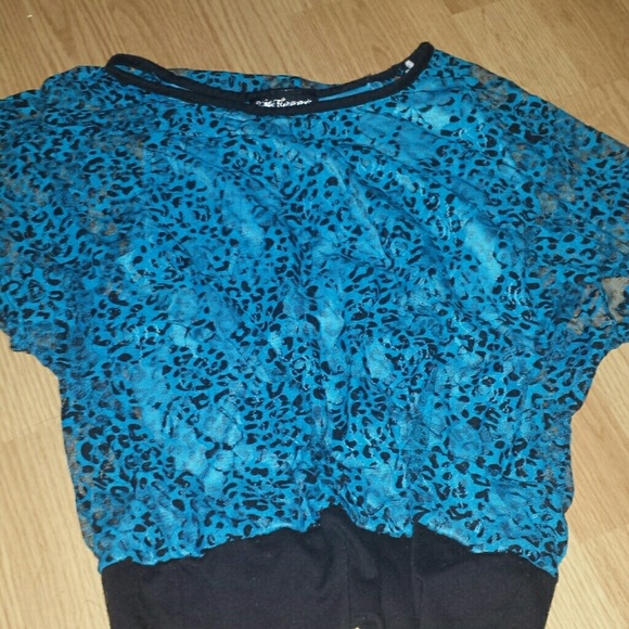 Blue tank top