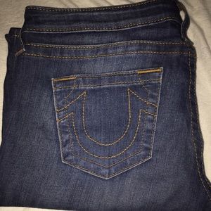 True Religion straight leg jeans