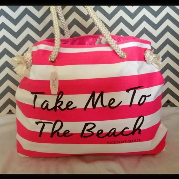 Victoria's Secret Take Me To The Beach Tote Bag