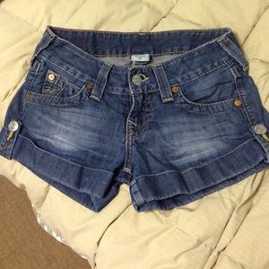 Denim True Religion shorts !!!