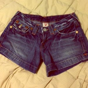 Denim True Religion shorts