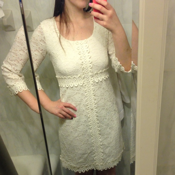 Dresses & Skirts - Super cute white dress! Brand new without tag