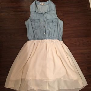 Gianni Bini denim top dress