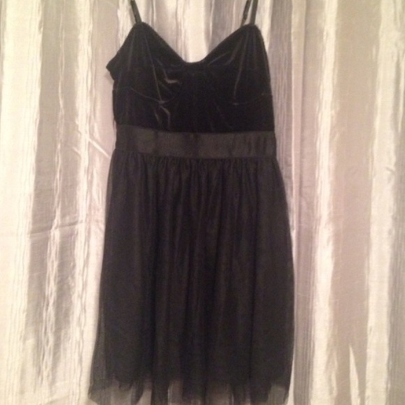 Black bustier ballerina dress from garage - Picture 1 of 3