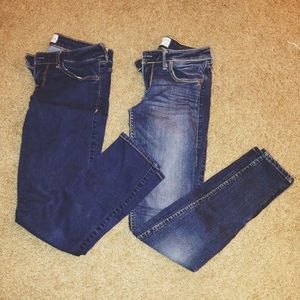 Hollister skinny jeans size 1