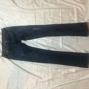 Creative sole jeans