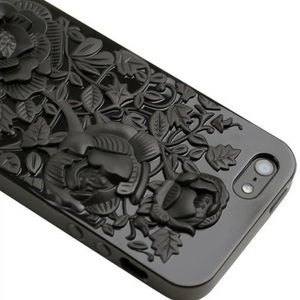 🍍SOLD🍍Black Rose 3D iphone 5/5s case