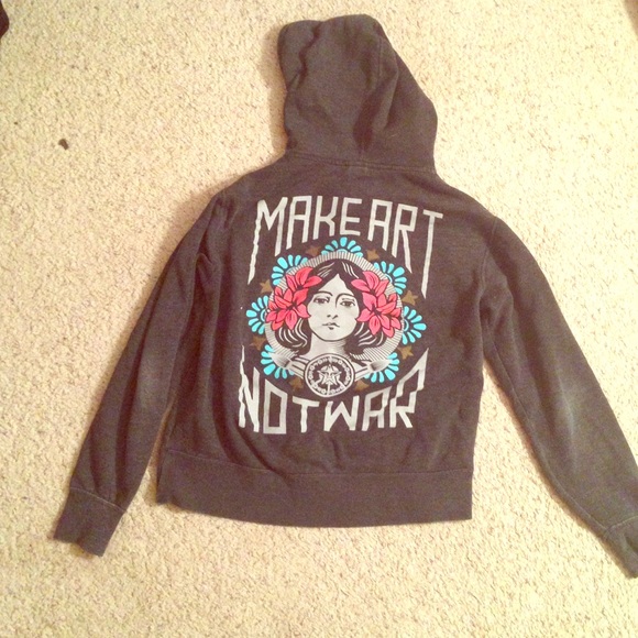 Obey Zip Up Jacket