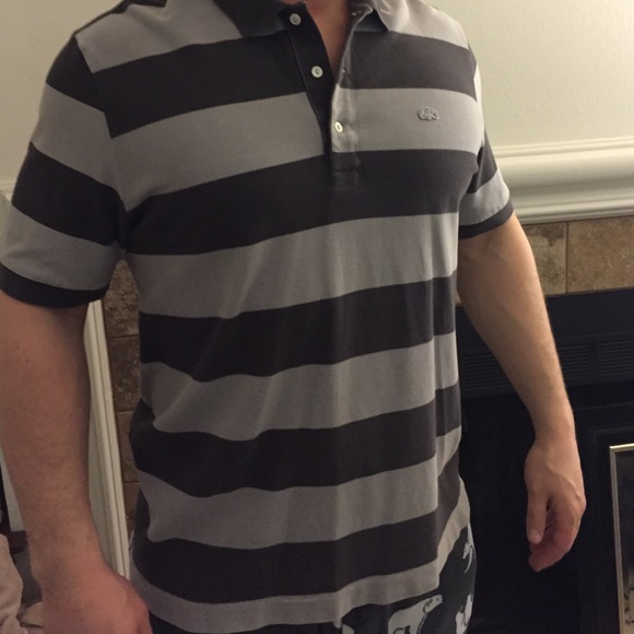 Men's Lacoste Vintage washed Polo