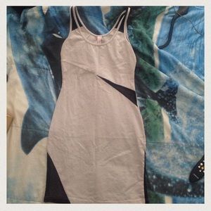 Urban Outfitters gray fitted dress