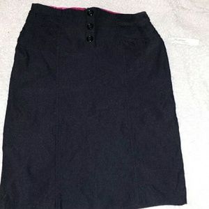 Black skirt