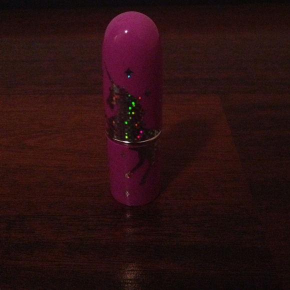 Lime Crime lipstick in centrifuchsia