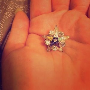 Eastern Star Masonic Brooch