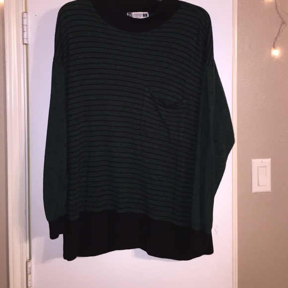 Oversized Soft Green Sweater