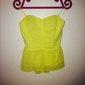 Tops by GUESS neon and coral