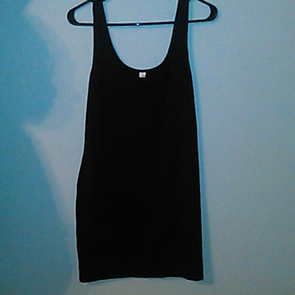 Simple black dress