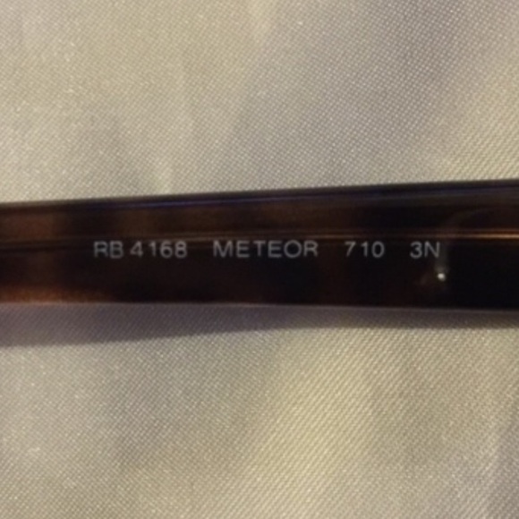 🔸SOLD🔸Ray Ban Meteor Sunglasses RB 4168 - Picture 2 of 4