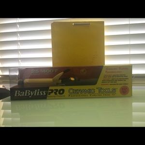 Babybliss pro ceramic curling iron