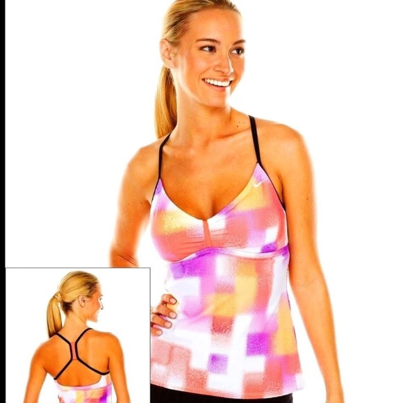 Nike racer back top