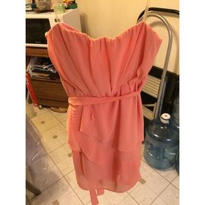 Strapless summer dress