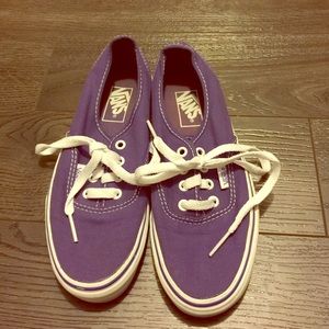 Purple vans!!