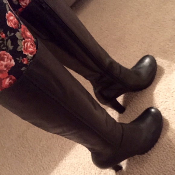 Charles by Charles David Black High Heel Boots.