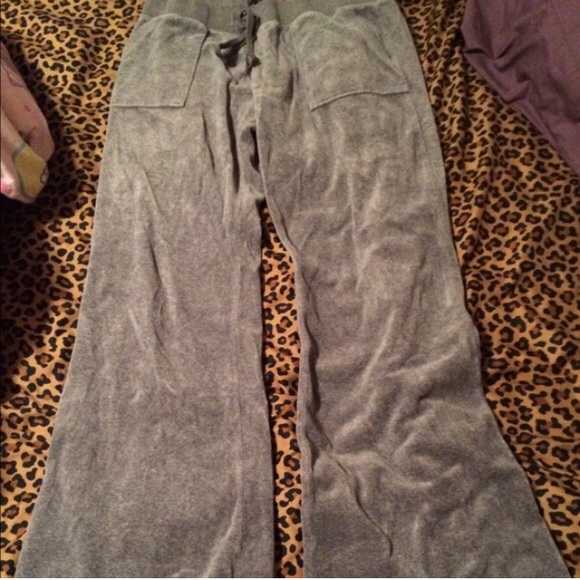 grey M Juicy Couture sweat pants!