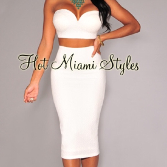 White 2 piece set