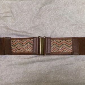 AZTEC pattern belt