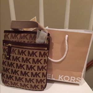 Michael Kors Signature Jacquard Crossbody